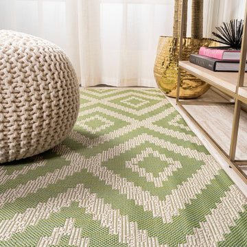 Sintra Diamond Tribal Indoor/outdoor Area Rug